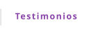 Testimonios